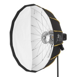 Hive Φ105cm White Interior Bowens Mount Beauty Dish Softbox with Light Shield & Grid