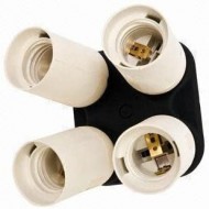 Fancier studio 4 Socket Adapter 4 in 1 Adapter Holder E27 Bulb Lamp Light Socket Splitter For Photo Studio Fancier studio 4 Socket Adapter 4 in 1 Adapter Holder E27 Bulb Lamp Light Socket Splitter For Photo Studio