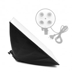 E27 Softbox for 4 Bulb Socket (Softbox Only) 