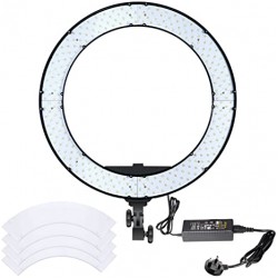 18 inches Outer 55W Bi-color Dimmable LED Ring Light Kit 18 inches Outer 55W Bi-color Dimmable LED Ring Light Kit