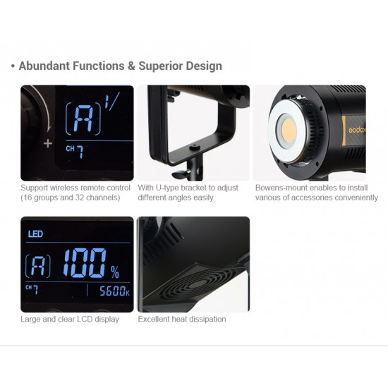 Godox FV150 High Speed Sync Flash and Continuous LED Light