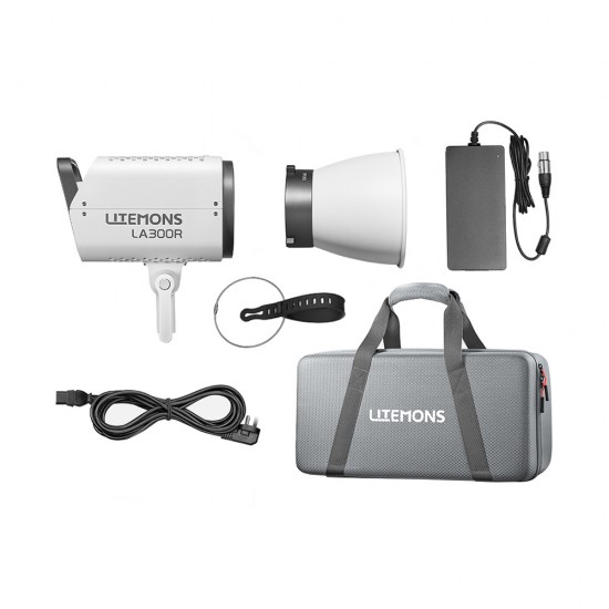 Godox Litemons LA300R K1 RGBWW LED Light Kit with Carry Bag  (white)