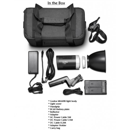 Godox ML60BI LED Video Light (2800-6500K)