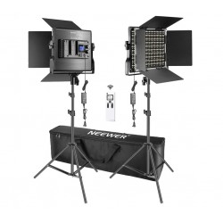 NEEWER NL660 2.4G Bi-Color LED Panel Light Kit with 2.4G Remote Control NEEWER NL660 2.4G Bi-Color LED Panel Light Kit with 2.4G Remote Control
