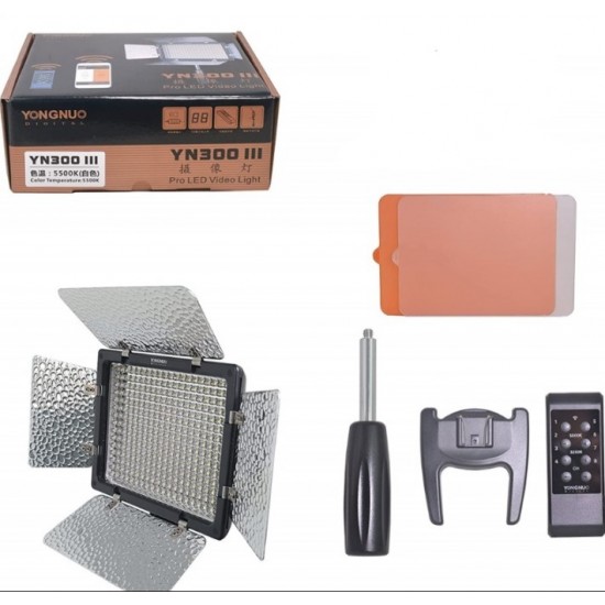 Yongnuo YN 300-III 5500K On-Camera LED Video Light