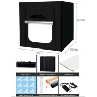 60*60*60CM LED Photography Studio Lightbox Light Tent with 3 backgrounds