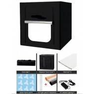 80*80*80CM LED Photography Studio Lightbox Light Tent with 3 backgrounds