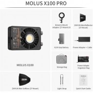 Zhiyun MOLUS X100 Bi-Color Pocket COB Monolight (Pro Kit) Zhiyun MOLUS X100 Bi-Color Pocket COB Monolight (Pro Kit)