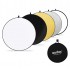 Godox 110cm 5 in 1 Collapsible Reflector Disc (Gold/Silver/Black/White/Translucent)