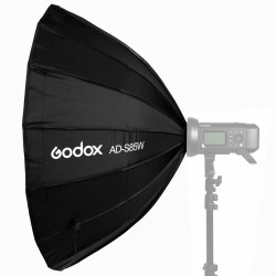 Godox AD-S85W 85cm White Quick Open Deep Parabolic Softbox for AD400Pro and AD300 Strobe Lights Godox AD-S85W 85cm White Quick Open Deep Parabolic Softbox for AD400Pro and AD300 Strobe Lights