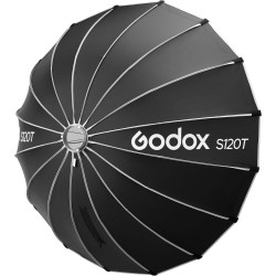 Godox S120T 120cm/47.2" Quick Release Bowens Mount Umbrella Softbox Godox S120T 120cm/47.2" Quick Release Bowens Mount Umbrella Softbox