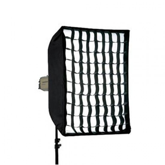 Godox 60cm x 60cm Bowens Mount Grid Softbox for Strobes
