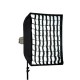 Godox 60cm x 60cm Bowens Mount Grid Softbox for Strobes