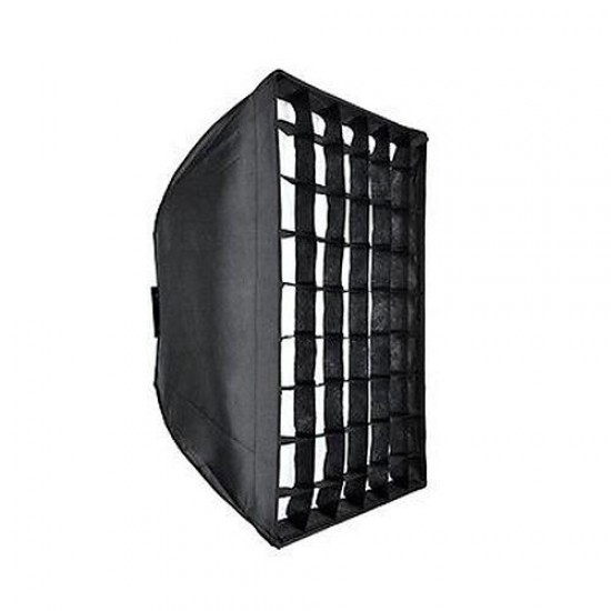 Godox 60cm x 60cm Bowens Mount Grid Softbox for Strobes