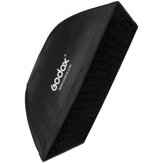 Godox 60cm x 90cm Bowens Mount Grid Softbox for Strobe Godox 60cm x 90cm Bowens Mount Grid Softbox for Strobe