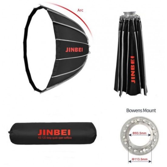 Jinbei 120cm Deep Softbox Bowens mount