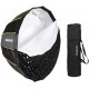 Nicefoto 90cm Deep Parabolic Quick Set-up Bowens Mount Softbox with Grid