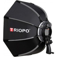 Triopo 90cm / 35" Deep Octagon Umbrella Speedlite Softbox with Flash Bracket Triopo 90cm / 35" Deep Octagon Umbrella Speedlite Softbox with Flash Bracket