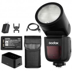 Godox V1 round head Flash for Canon