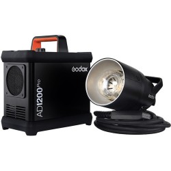 Godox AD1200Pro Battery Powered Outdoor Portable Strobe Flash Kit Godox AD1200Pro Battery Powered Outdoor Portable Strobe Flash Kit