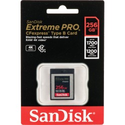 SanDisk 256GB Extreme PRO CFexpress Card Type B SanDisk 256GB Extreme PRO CFexpress Card Type B