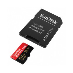 SanDisk 512GB Extreme Pro UHS-I microSDXC Memory Card with SD Adapter SanDisk 512GB Extreme Pro UHS-I microSDXC Memory Card with SD Adapter
