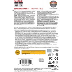 SanDisk 128GB Extreme UHS-I SDXC Memory Card SanDisk 128GB Extreme UHS-I SDXC Memory Card