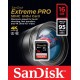 SanDisk 16GB Extreme PRO UHS-I SDHC Memory Card (Class 10)