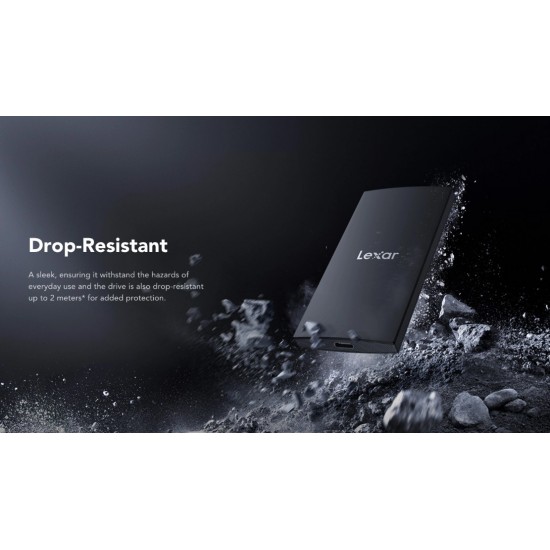 Lexar 2TB SL300 USB 3.2 Gen 2 Portable SSD (1050 MB/s) Lexar 2TB SL300 USB 3.2 Gen 2 Portable SSD (1050 MB/s)