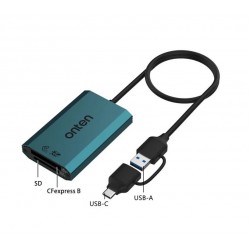 ONTEN CFExpress Type B & UHS II SDXC 2 in 1 Card Reader