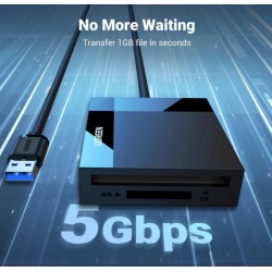 UGREEN 4-in-1 USB 3.0 to SD CF TF MS Card Reader UGREEN 4-in-1 USB 3.0 to SD CF TF MS Card Reader