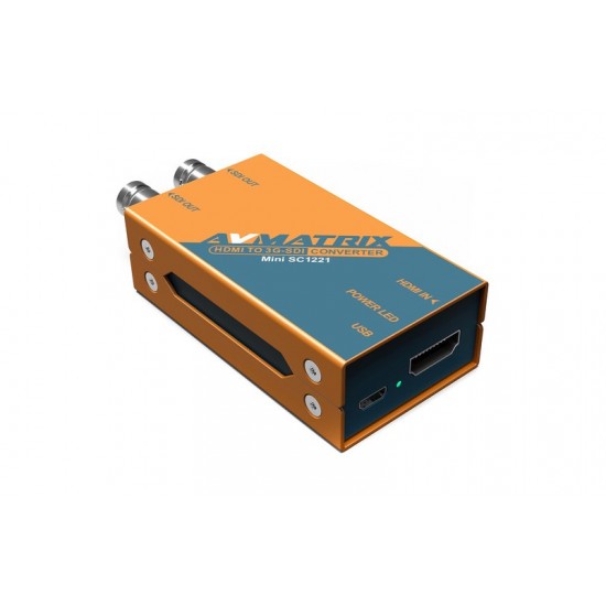 AVMATRIX Mini SC1221 HDMI to Dual 3G-SDI Pocket-size Broadcast Converter