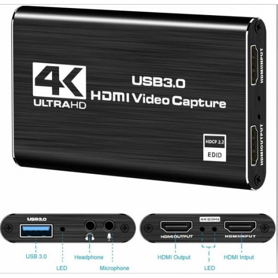 USB 4K HDMI Video Capture Card