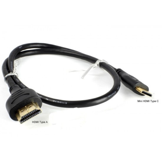50CM Mini HDMI to HDMI Cable