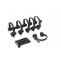 Hollyland Solidcom C1-6S Full Duplex Wireless  Dect Intercom System with 6 Headsets (1.9GHZ)