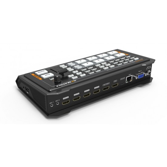 AVMATRIX HVS0402U Micro 4 Channel HDMI Live-Stream Video Switcher