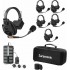 Saramonic WiTalk9-5S 5-Person Full-Duplex Wireless Intercom System with Single-Ear Headsets (1.9 GHz)