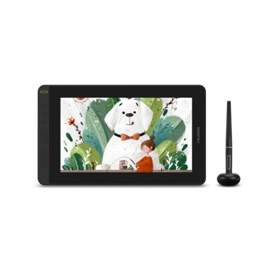 HUION KAMVAS 12 (2021) Pen Display Graphics Drawing Tablet with Battery-free Stylus, Tilt Support, Stand and Glove 