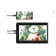 HUION KAMVAS 12 (2021) Pen Display Graphics Drawing Tablet with Battery-free Stylus, Tilt Support, Stand and Glove 