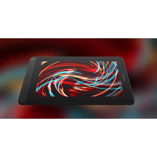 HUION KAMVAS 12 (2021) Pen Display Graphics Drawing Tablet with Battery-free Stylus, Tilt Support, Stand and Glove 