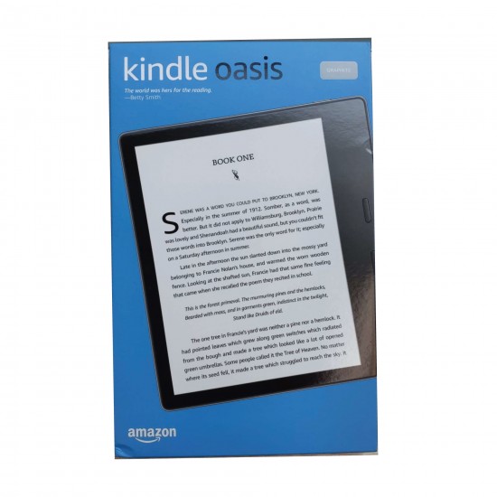 All-new Kindle Oasis E-Reader with adjustable warm light