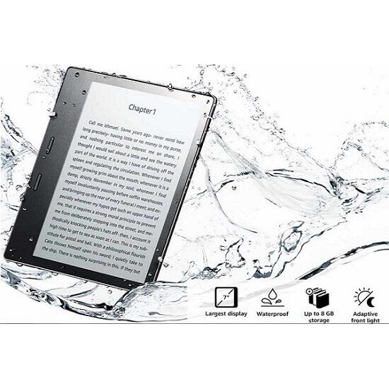 All-new Kindle Oasis E-Reader with adjustable warm light