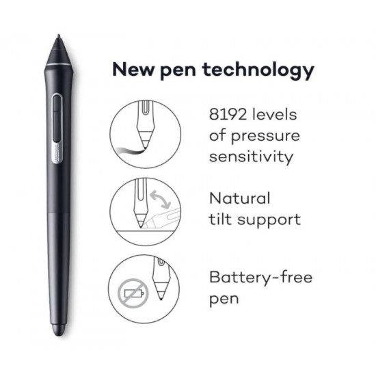 Wacom PTH660 Intuos Pro Creative Graphics Drawing Pen Tablet (Medium)