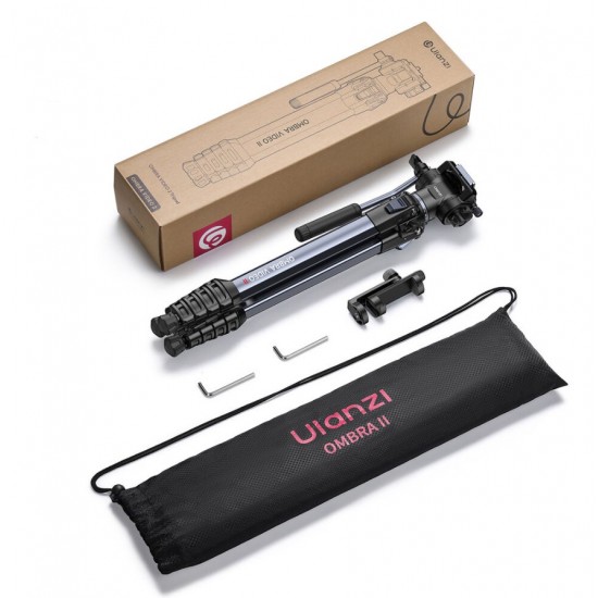 Ulanzi Ombra XIANG Aluminum Travel Tripod with Fluid Head