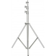 2.6m Heavy Duty Stainless Steel Spring Cushioned Light Stand 2.6m Heavy Duty Stainless Steel Spring Cushioned Light Stand