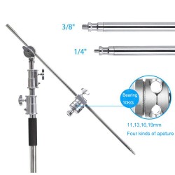 Selens Heavy Duty C-stand (Silver) Selens Heavy Duty C-stand (Silver)