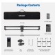 NEEWER 120cm Motorized Carbon Fiber Camera Slider with Wireless App Control