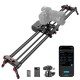 NEEWER 120cm Motorized Carbon Fiber Camera Slider with Wireless App Control