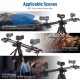 NEEWER 120cm Motorized Carbon Fiber Camera Slider with Wireless App Control