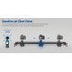 NEEWER 120cm Motorized Carbon Fiber Camera Slider with Wireless App Control